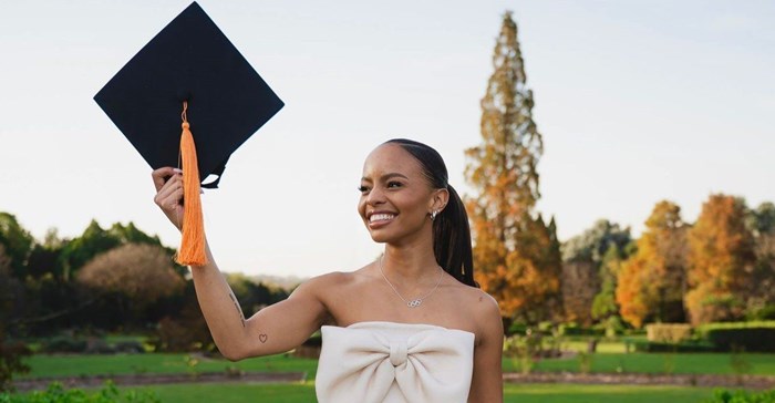 Olympian Caitlin Rooskrantz has graduated from UJ. Source: UJ.