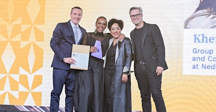 Nedbank's Khensani Nobanda was named the 2025 Marketing Achievement Awards' Marketer of the Year Award (Image supplied)