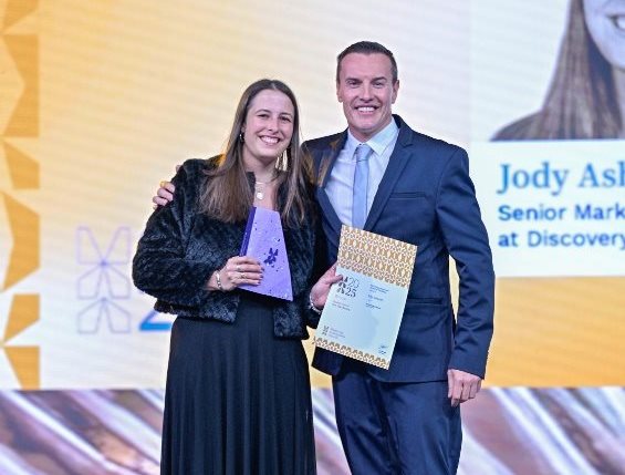 Jody Ashworth, senior marketing manager at Discovery, was named the 2025 Marketing Achievement Awards Rising Star of the Year (Image supplied)