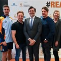 From L-R: Alberto Giménez (Technical Director at Real Madrid Foundation EFP South Africa); Brendan Epstein (Marketing Director at Real Madrid Foundation EFP South Africa & Founder of Collab Advertising); Andrés Muntaner Borrajo (Director of the Real Madrid Foundation EFP); Jevron Epstein (President of the Real Madrid Foundation EFP South Africa & CEO of Generation Schools); Kerryn Ackermann (Senior Management at Generation Schools); Sandra De Abreu (Senior Management at Generation Schools); Jac Vos (Financial Director at Real Madrid Foundation EFP South Africa & Financial Director at Generation Schools), Kyle Savile (Senior Management at Generation Schools).