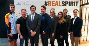 From L-R: Alberto Giménez (Technical Director at Real Madrid Foundation EFP South Africa); Brendan Epstein (Marketing Director at Real Madrid Foundation EFP South Africa & Founder of Collab Advertising); Andrés Muntaner Borrajo (Director of the Real Madrid Foundation EFP); Jevron Epstein (President of the Real Madrid Foundation EFP South Africa & CEO of Generation Schools); Kerryn Ackermann (Senior Management at Generation Schools); Sandra De Abreu (Senior Management at Generation Schools); Jac Vos (Financial Director at Real Madrid Foundation EFP South Africa & Financial Director at Generation Schools), Kyle Savile (Senior Management at Generation Schools).