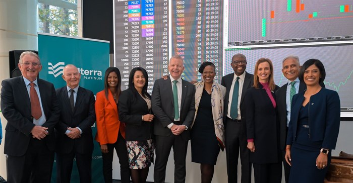 Source: © The JSE Group  Valterra Platinum's debut on the JSE follows the demerger of Anglo American's interest in the company