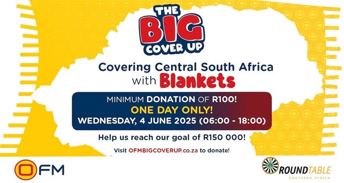 OFM aims to cover central SA in blankets with The Big Cover Up