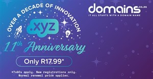 Celebrate 11 years of .xyz with Domains.co.za