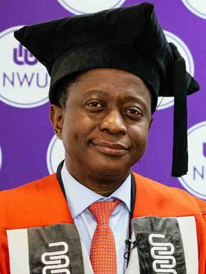 A pioneer in nuclear medicine: Prof. Mike Sathekge receives honorary doctorate from the NWU