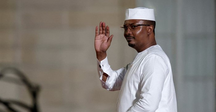 Chad's President General Mahamat Idriss Deby arrives before a dinner with several heads of state and government and leaders of international organisations at the Elysee Palace, as part of the 19th Francophonie Summit, in Paris, France, 4 October 2024. Reuters/Benoit Tessier/File Photo