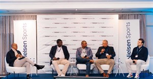 The Nielsen Sports SA’s Annual Trends Breakfast featured a panel of (l to r) Tumelo Selikane - MD Nielsen Sports SA, Errol Madlala - commercial & marketing manager, SAFA, Mtunzi Jonas - chief commercial officer, Cricket South Africa, Bronson Mokabela - GM: marketing, communications & commercial, SASCOC and Ryan Cumming - head of marketing, SuperSport.