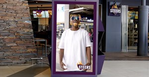 Steers used facial recognition software and created a selfie booth with a difference: “The Cheesier the Smile, the Cheesier the Reward” (Image supplied)