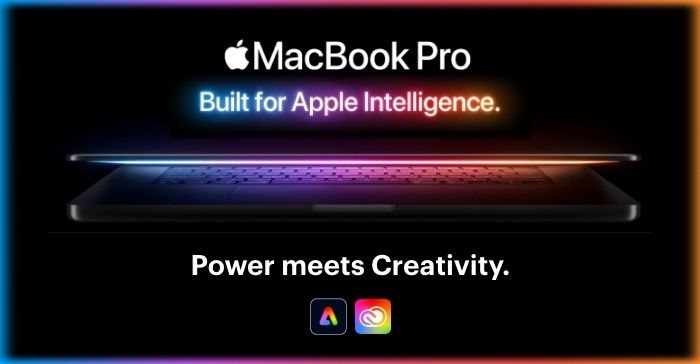 MacBook Pro 14-inch M4 + Adobe: A new era for creatives starts now