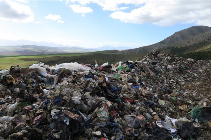 The landfill at Caledon was supposed to have been closed and rehabilitated years ago.Not only is it still in use, but the refuse dumped there is uncovered, with wind blowing plastic into the surrounding landscape.
