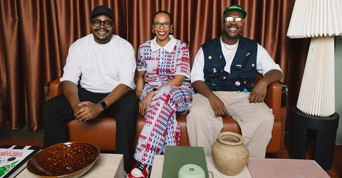 Until Until Management Team: [From Left to right] co-founder and creative director: Charles Lusengo, chief executive officer (CEO): Thithi Nteta and co-founder and event strategist: Thulani Dandala
