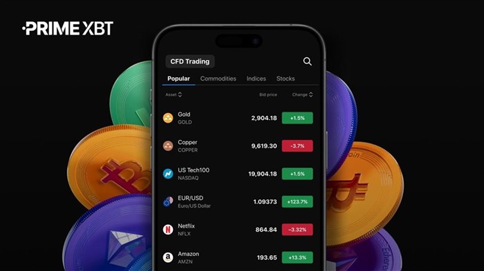Portfolio diversification: PrimeXBT brings regulated crypto and traditional trading into one platform