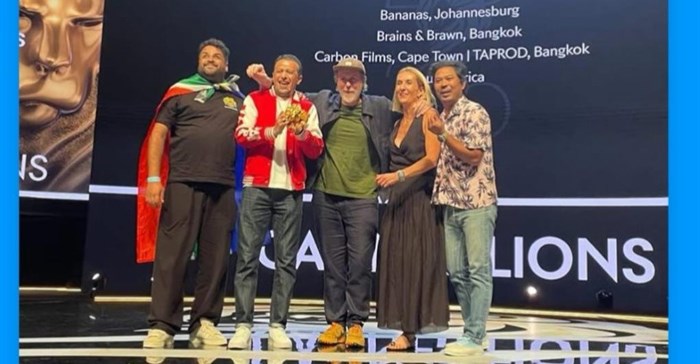 The last awards ceremony, Friday 20 June, saw South African Bananas, Johannesburg, awarded a Gold Lion (Source: © Instagram)
