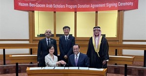 Supplied image (L-R): Deputy Secretary-General Ren Yilin, Mr. Hazem Ben-Gacem, H.E. Ahmed Mustafa Fahmy Hafez, Vice Chancellor Yang Bin, and H.E. Dr. Mohamed G. Shaikho