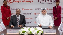 Qatar Airways, Kenya Airways sign strategic partnership
