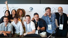 Carl Willoughby with his fellow Cannes Lions Direct2025 jury members (Image supplied)