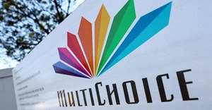A Multichoice logo is displayed outside the company's building in Cape Town, South Africa, 2 February 2024. Reuters/Esa Alexander