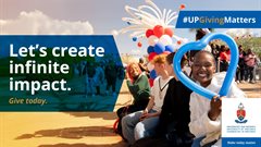 UP and Vodacom Bulls collaborate on UP Giving Month to fight student hunger and financial exclusion