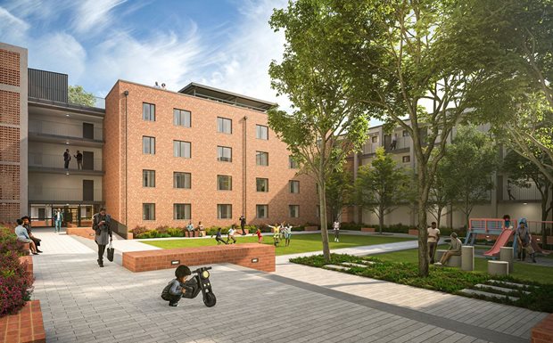 Source: Own Haven Housing Association. Conradie Park in Pinelands is being built on land previously owned by the Western Cape Government. It will create 3,500 homes, of which 1,715 will be state-subsidised affordable housing. More than 1,250 units have already been completed.