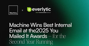 Machine wins Best Internal Email at the 2025 You Mailed It Awards &#x2013; for the second year running