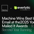 Machine wins Best Internal Email at the 2025 You Mailed It Awards – for the second year running