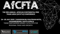 3rd AfCFTA Conf 2025 | MSMEs: Catalysts for Trade | 24-25 July | Radisson Blu, Sandton, SA