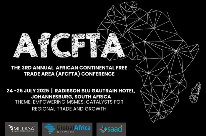 3rd AfCFTA Conf 2025 | MSMEs: Catalysts for Trade | 24-25 July | Radisson Blu, Sandton, SA