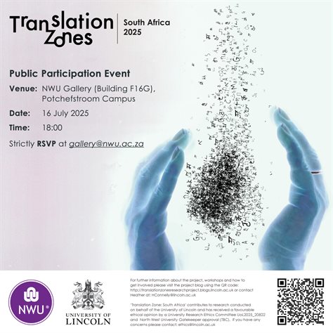 NWU Main Gallery launches inaugural artist residency