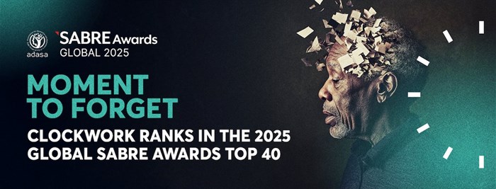 A Moment to Forget named one of the world&#x2019;s top 40 campaigns at Global Sabre Awards 2025