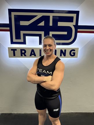 Irma Human, the head of athletics at F45 South Africa. Image supplied.