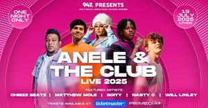 Anele and The Club Live featuring Boity, Nasty C, Matthew Mole, Will Linley, Chrizz Beatz, and more