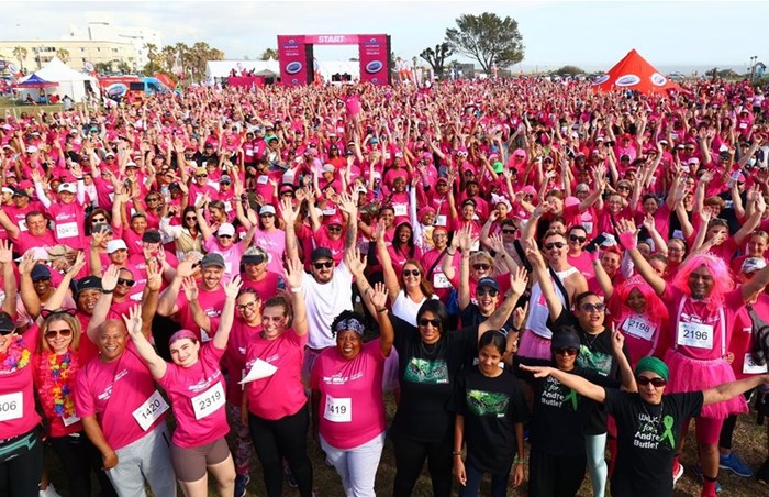 The Gqeberha start of the 2024 Algoa FM Big Walk for Cancer
