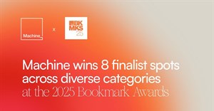 Machine wins 8 finalist spots across diverse categories at the 2025 Bookmark Awards