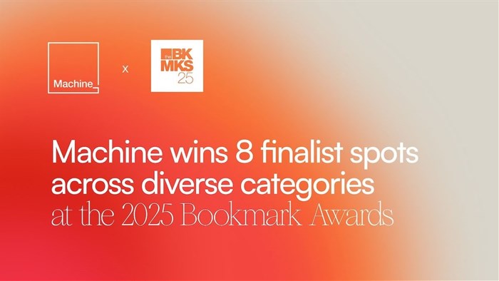 Machine wins 8 finalist spots across diverse categories at the 2025 Bookmark Awards
