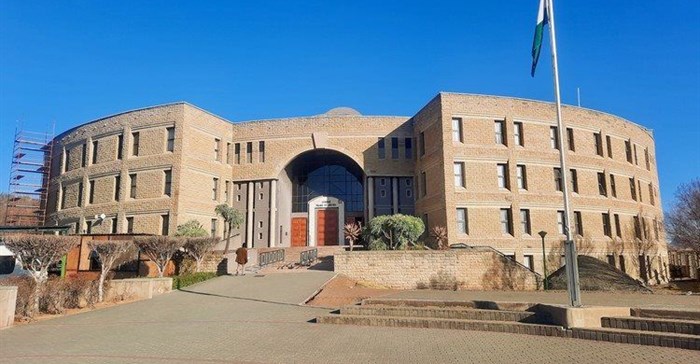 Lesotho Palace of Justice in Maseru. The Lesotho Highlands Development Authority wants a case against it dismissed. Photo: Sechaba Mokhethi / GroundUp