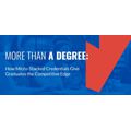 More than a degree: How micro-stacked credentials give graduates the competitive edge
