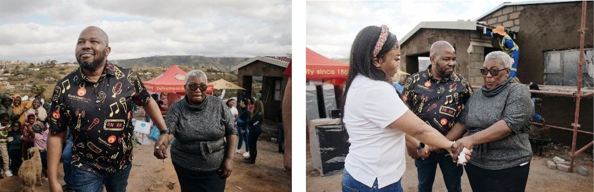 The Shangase family&#x2019;s dream comes true, a new home, built with love by ECR and the heart of KZN