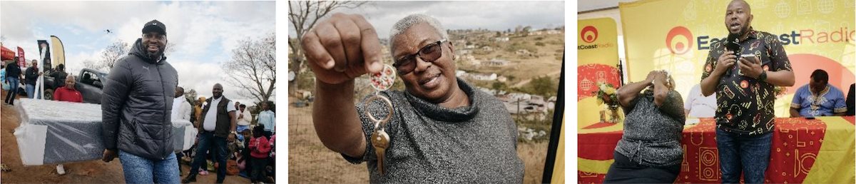 The Shangase family&#x2019;s dream comes true, a new home, built with love by ECR and the heart of KZN