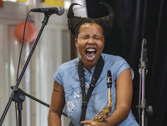 Musician Amandla Akhona. Image supplied