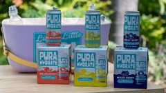 Pura Beverages unveils new packaging design