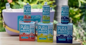 Pura Beverages unveils new packaging design