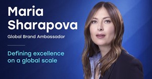 Sharapova joins Hamilton as a brand ambassador. Source: Supplied.