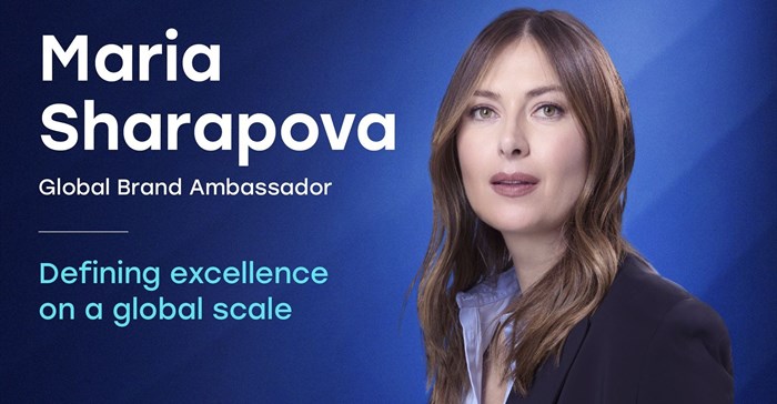 Sharapova joins Hamilton as a brand ambassador. Source: Supplied.