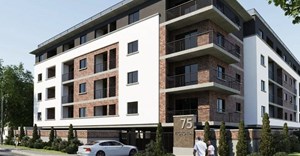 Source: Supplied. An architect’s impression of the apartment blocks that were to be called 75 Victoria that collapsed during construction.