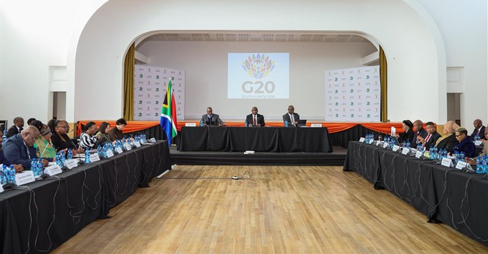 Presidential engagement between the National Executive and the Provincial Executive of the Northern Cape. Image credit: