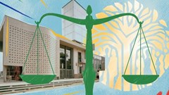 KwaZulu-Natal Judge Jacqueline Henriques will face a Judicial Conduct Tribunal arising from her conduct around a judgment she failed to deliver for years. Illustration: Lisa Nelson / GroundUp