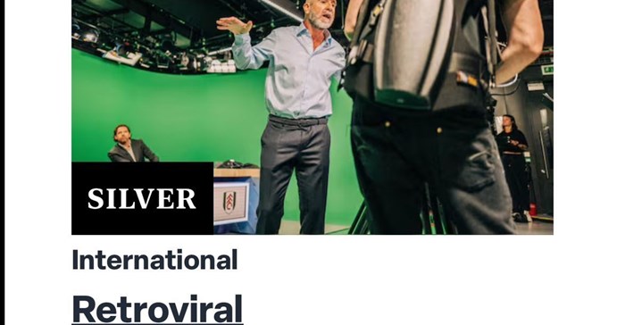 South African agency, Retroviral has won silver for small international Agency, from international publication AdAge (Image supplied)