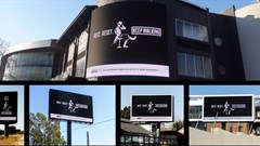 Johnnie Walker’s iconic striding man stops walking to encourage men to pause, reflect, and rest during Men’s Mental Health Month (Image supplied)