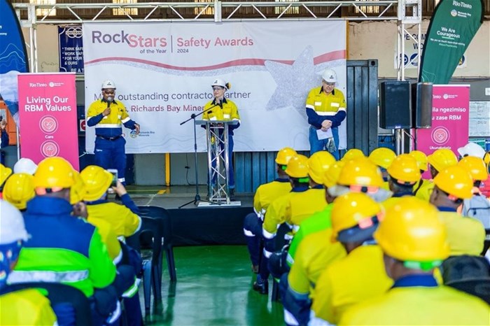 Unitrans walks away with Rio Tinto safety RockStar award for its exemplary contributions to RBM