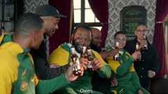 It's International Friendship Day and Castle Lager Shows us how the Springboks are truly made, with Springbok Rugby World Cup winners Damian Willemse, Cheslin Kolbe, Ox Nche and their real-life 'ride or dies' (Image supplied)